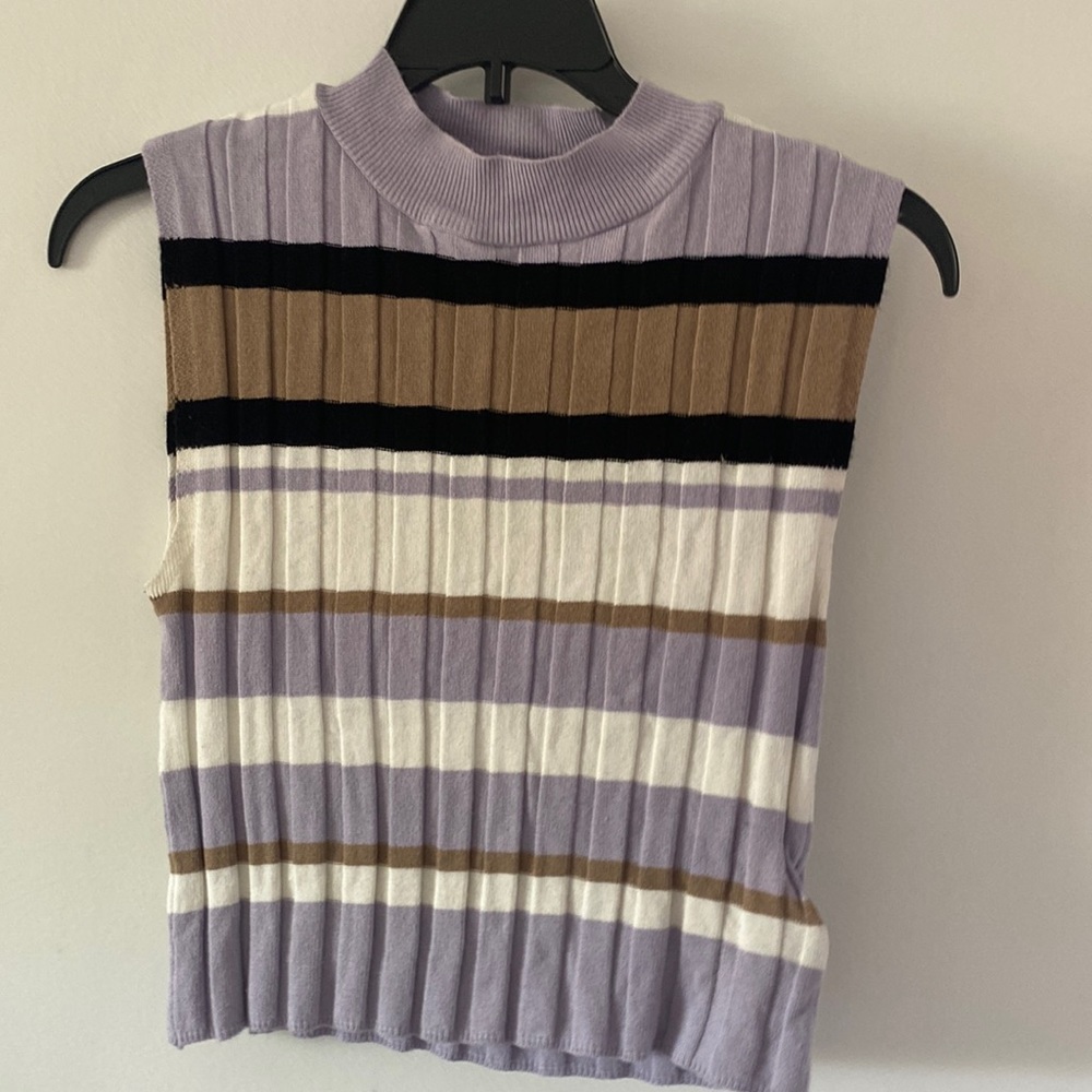 Topshop high neck sleeveless top